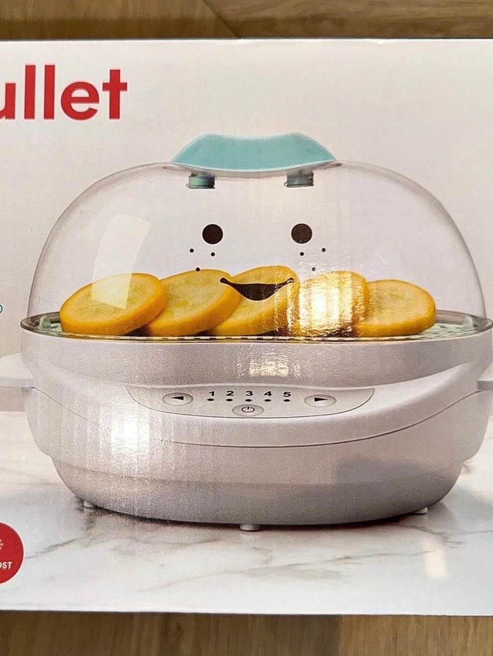 NutriBullet Baby Turbo Steamer Baby Food Steamer White